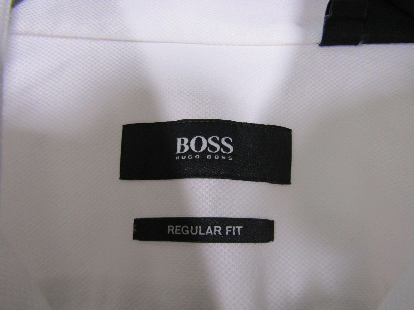 Hugo Boss Lawrence Men's White Long Sleeve French Cuff Shirt Size 16.5