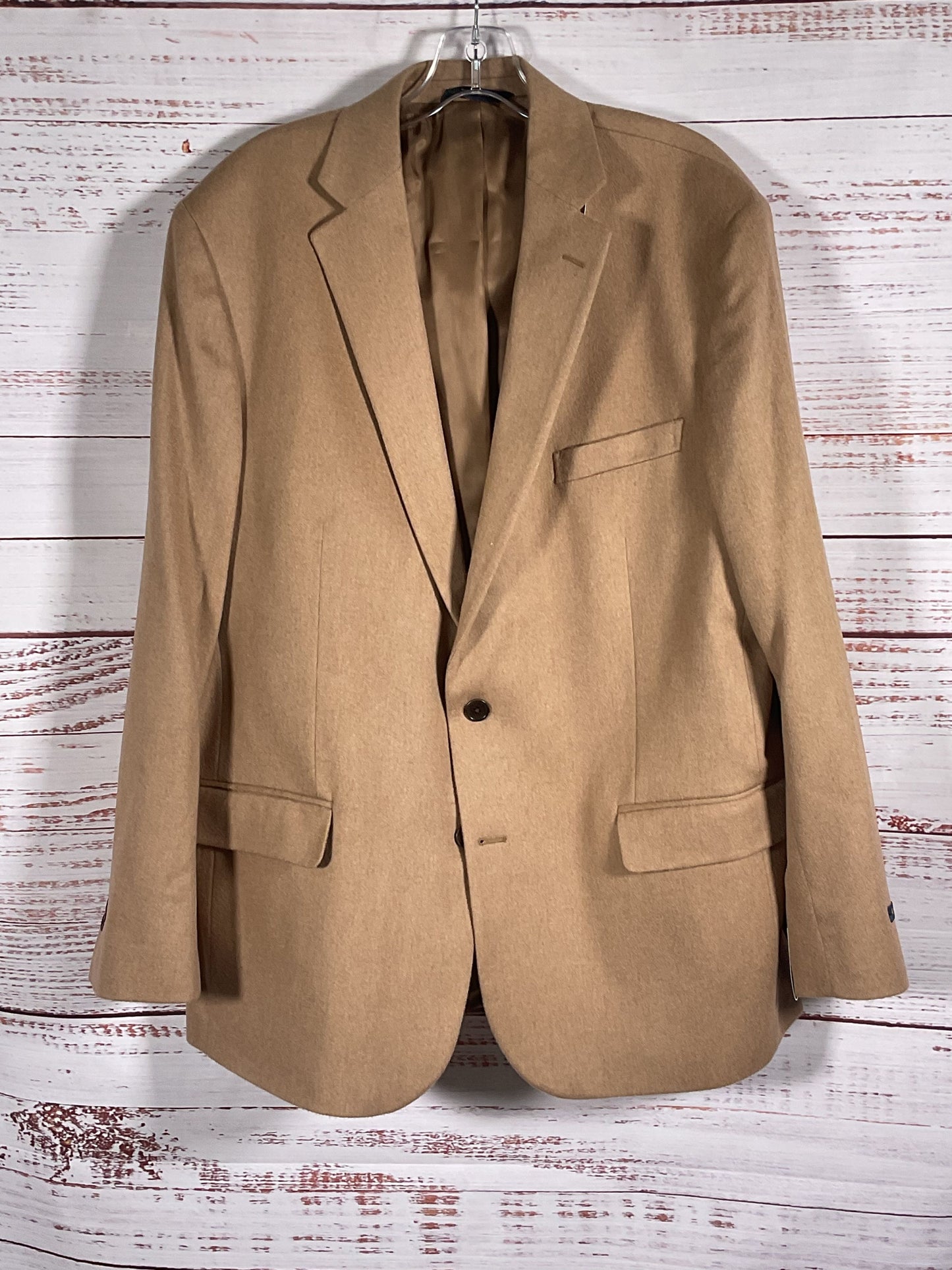 Brooks Brothers Beige Two Button Blazer NWT - Size 46R