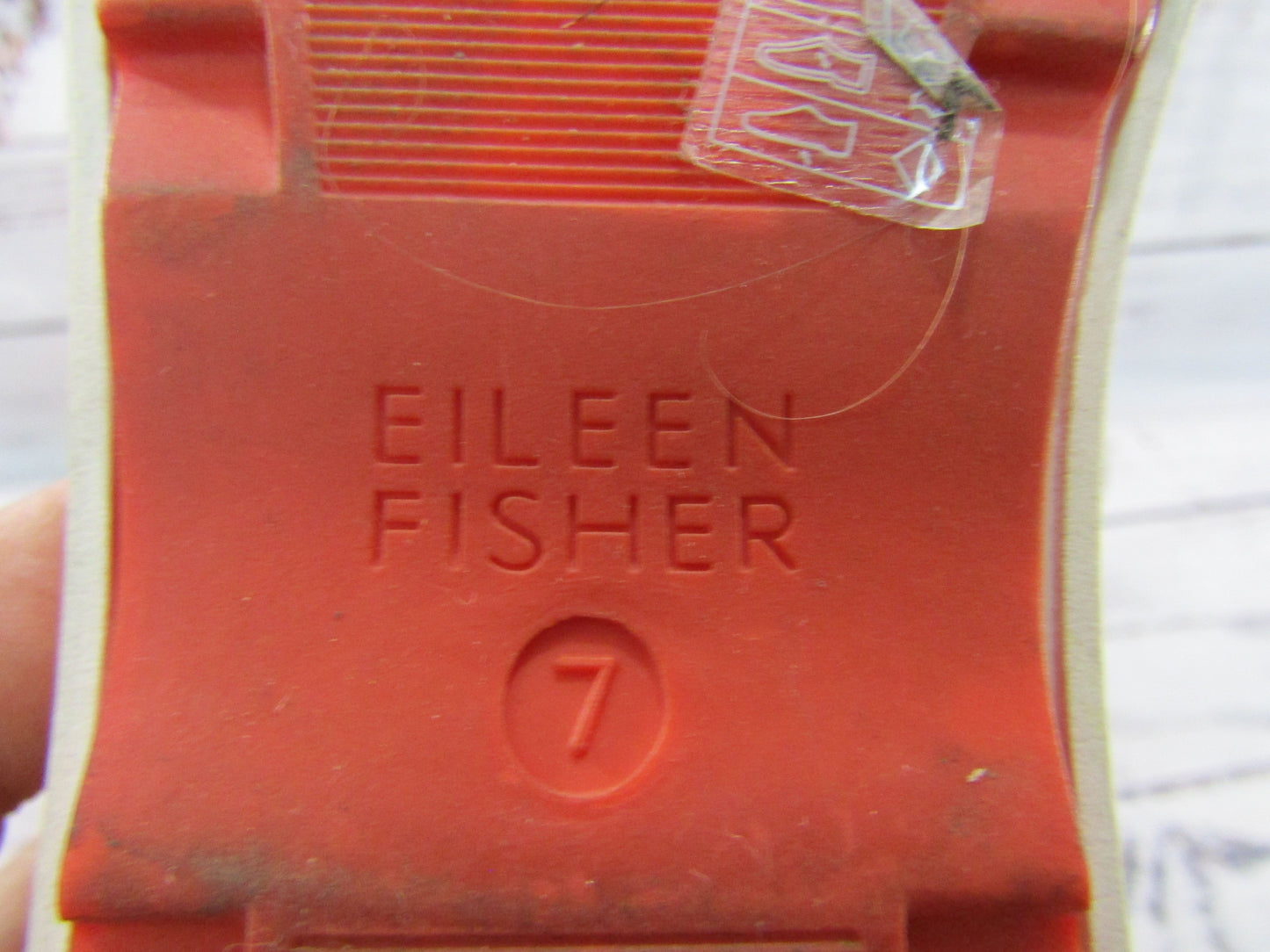 Eileen Fisher Tanelo Women's Orange Suede Sandals Size 7