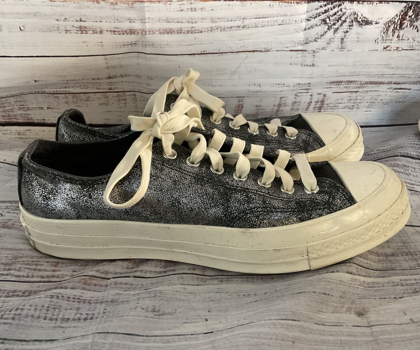 Converse Chuck 70 Ox Sneakers Shimmer Dark Gray 9.5