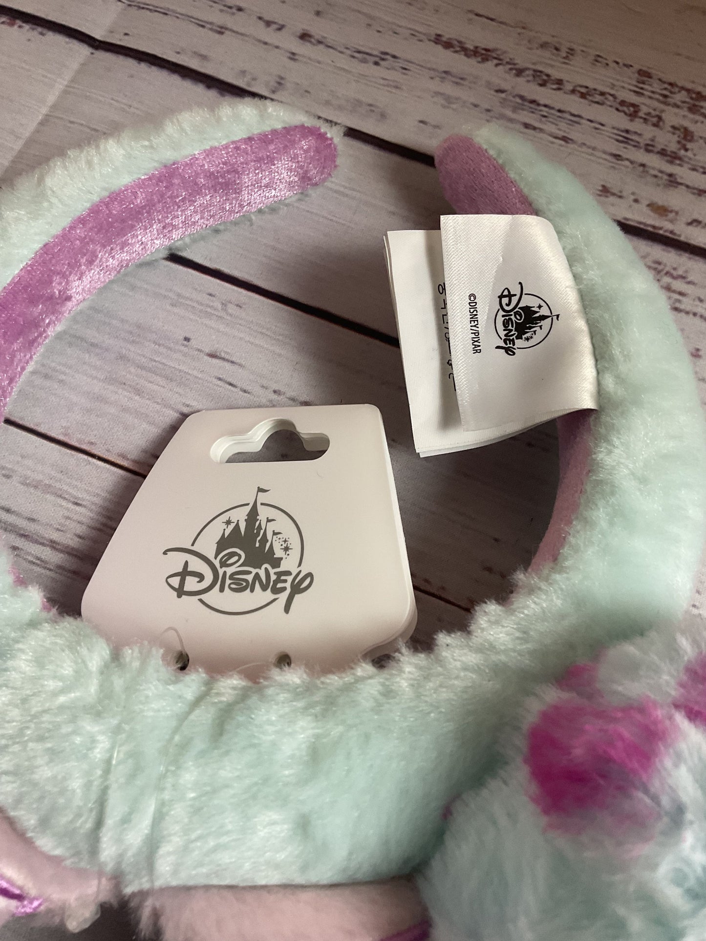 Disney Parks Monsters Inc. Sully Plush Ears Headband NWT