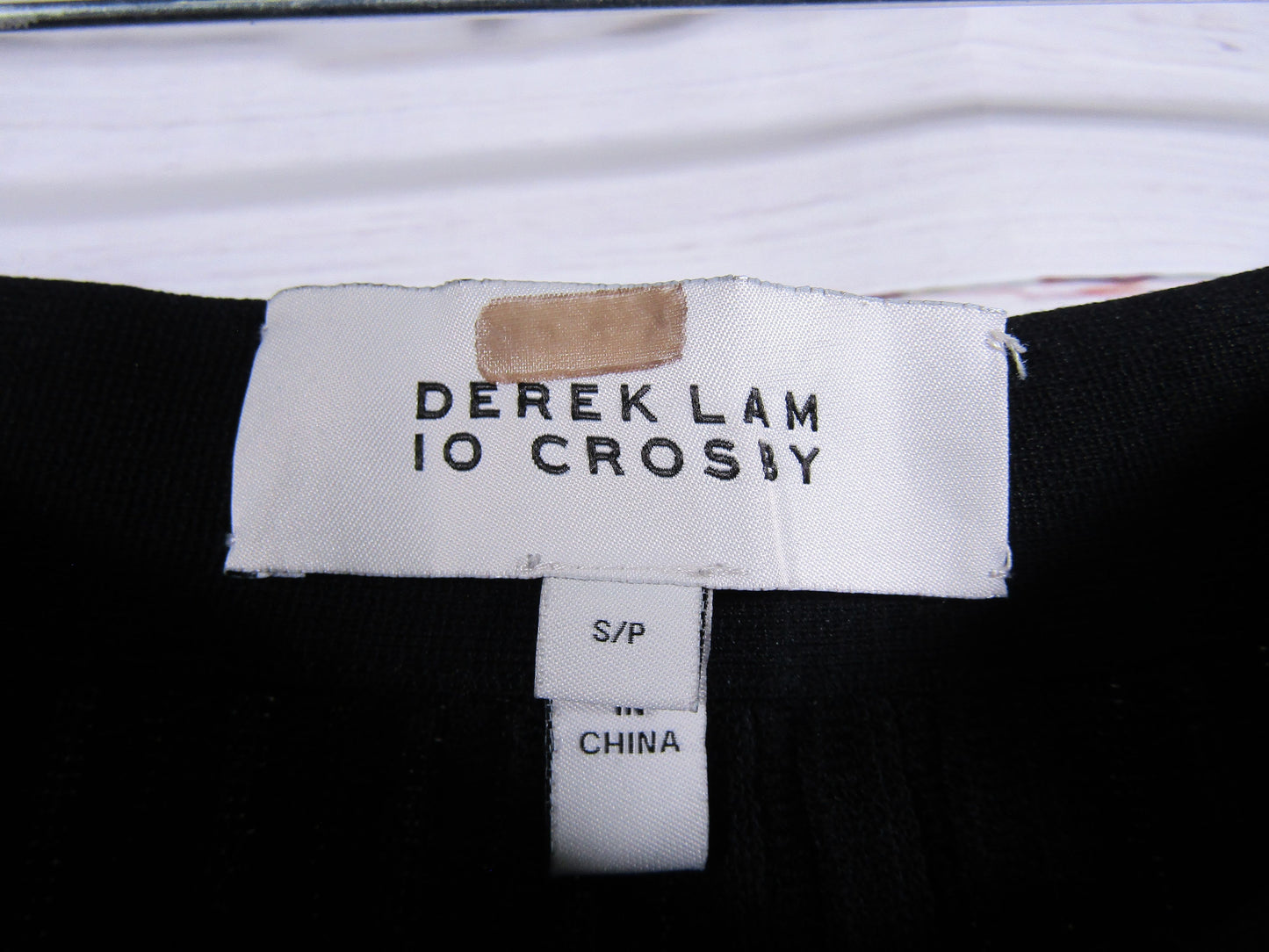 Derek Lam 10 Crosby Harper Women's Black & Blue Pleated Asymmetrical Skirt 10
