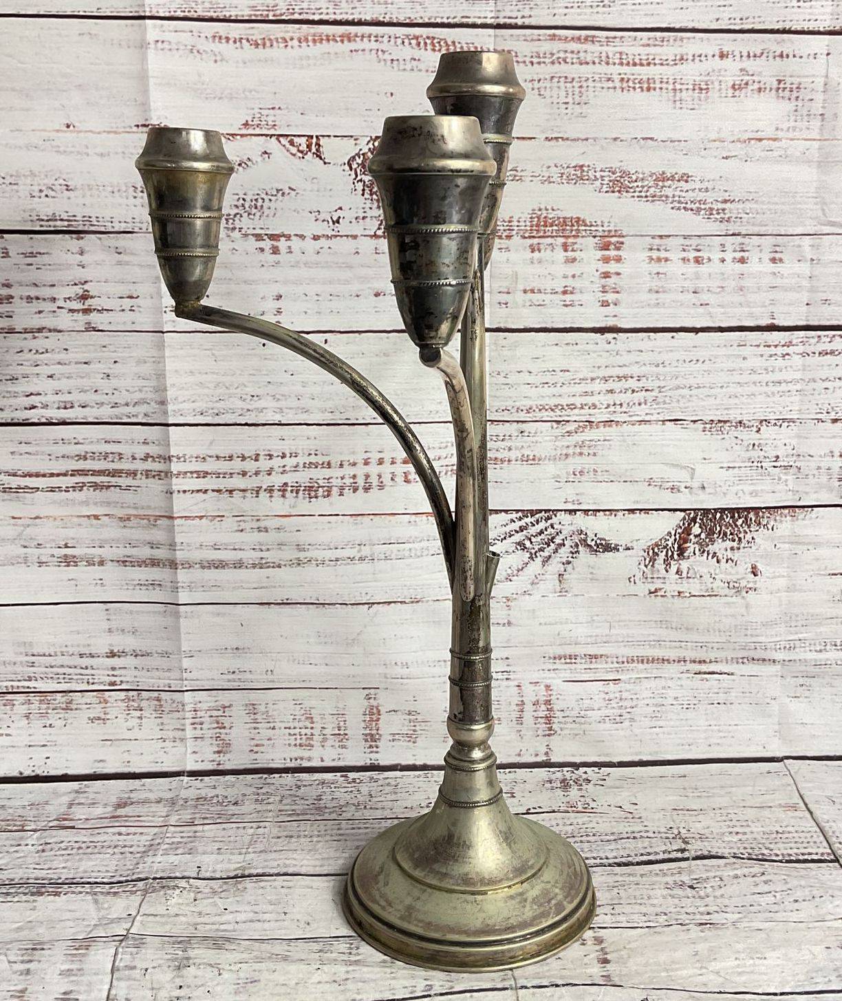 Vintage 15.5' Four Arm Candelabra Sterling Silver