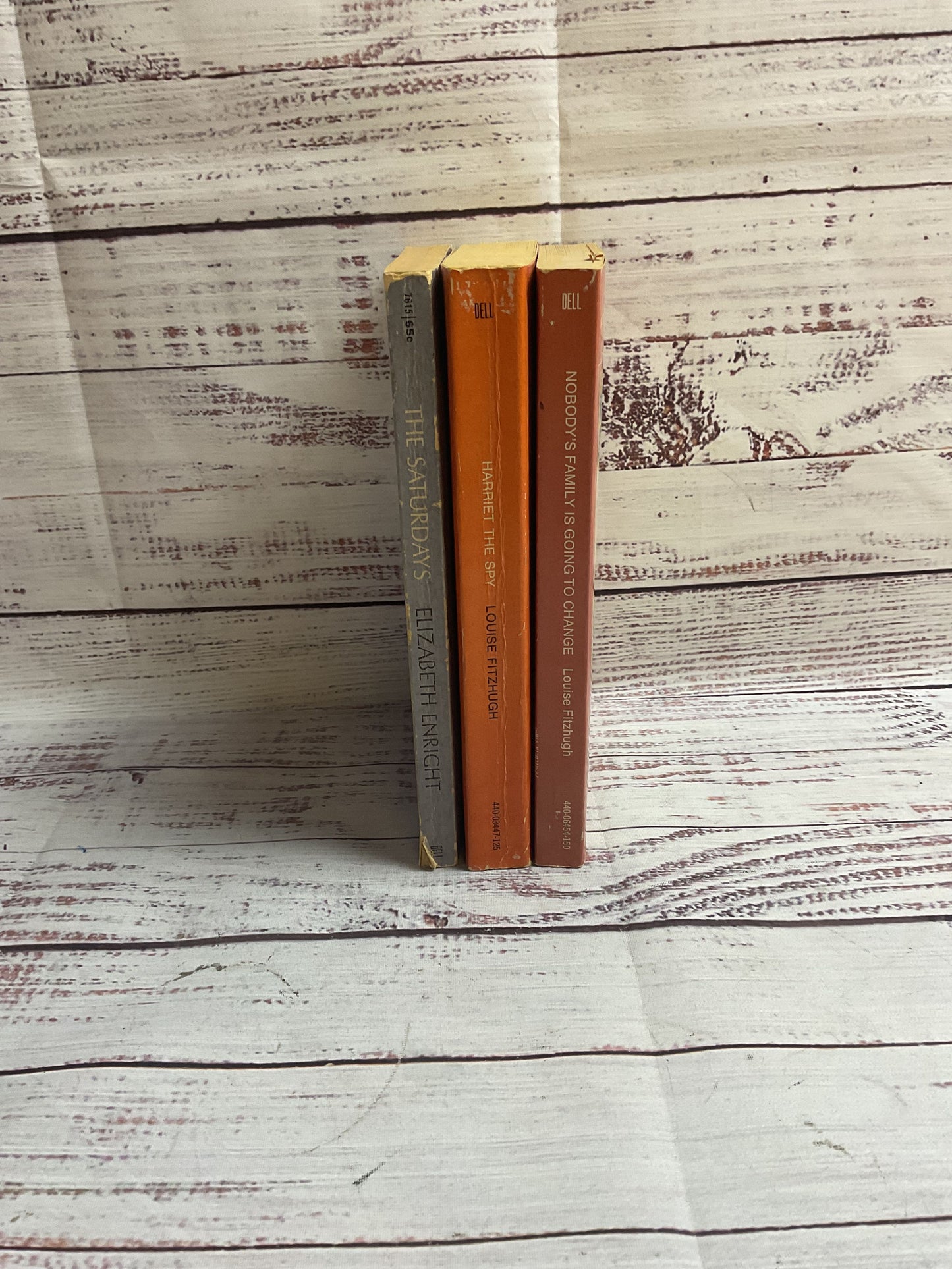 Collection Of Three Vintage Dell Yearling Book Louise Fitzhugh Elizabeth Enright