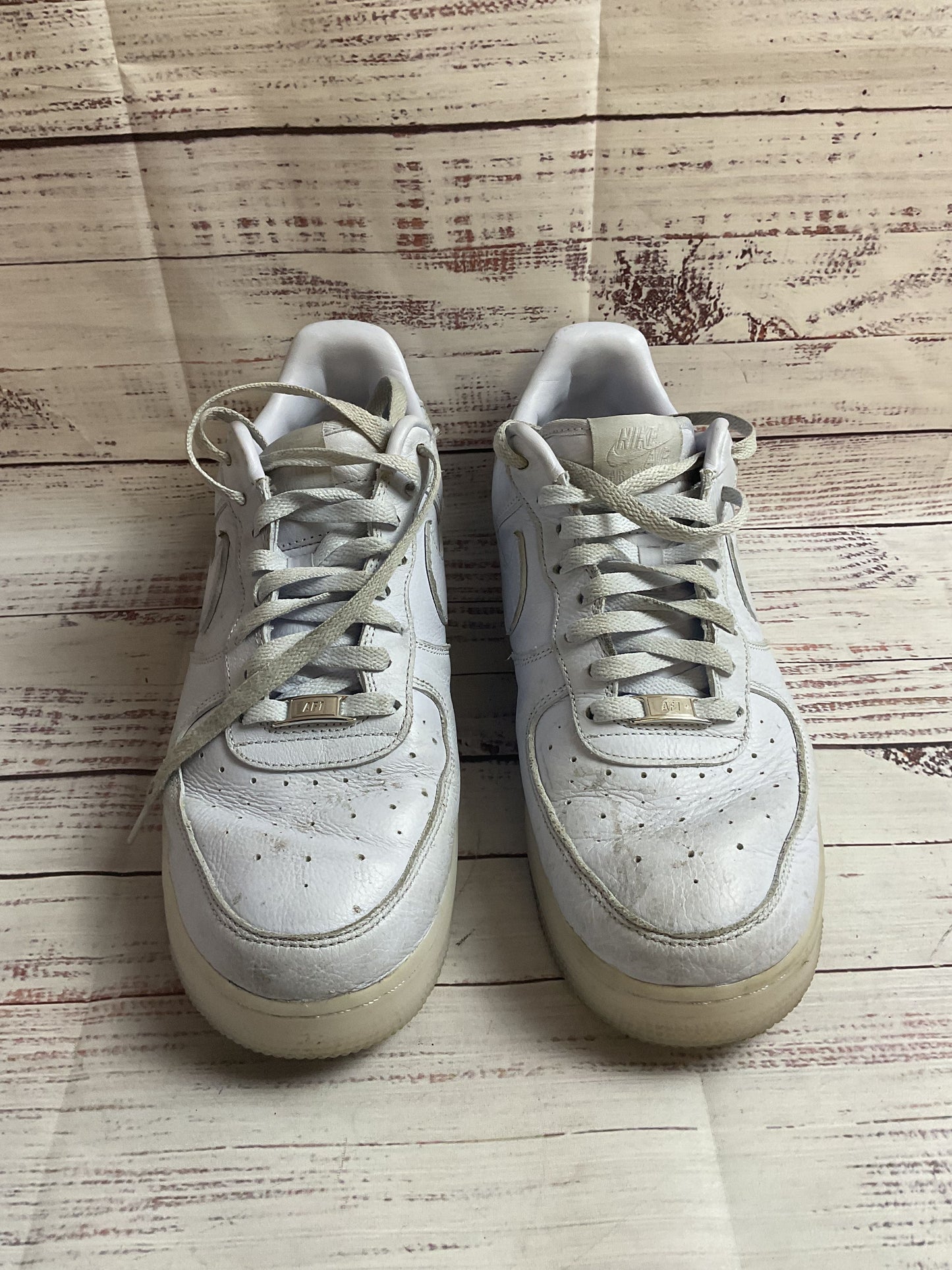 Nike Air Force 1 Love You Forever Pale Blue Sneaker Shoe Men 12