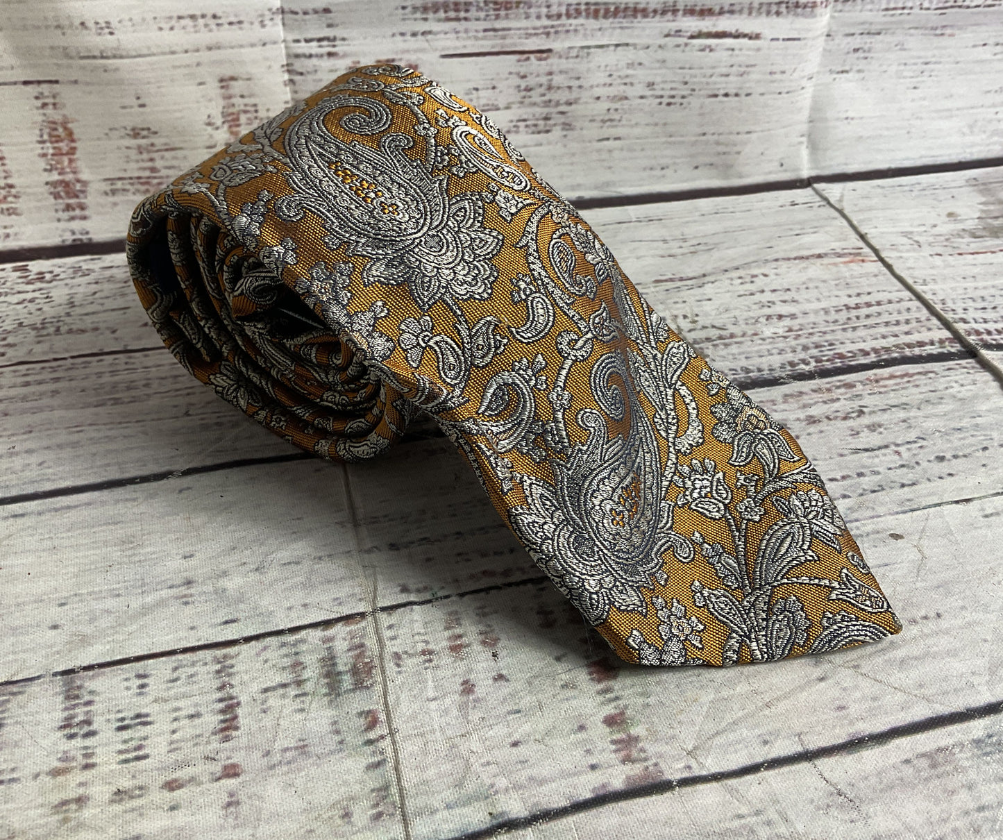 Paul Frederick Floral Paisley Lot of 2 Ties Multicolor OS