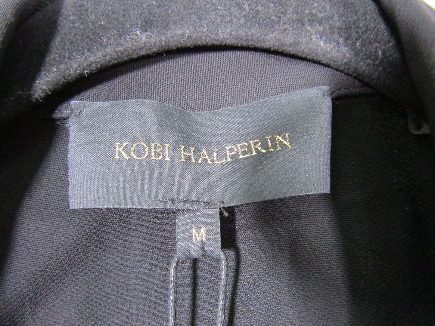 Kobi Halperin Amber Women's Black Embroidered Tied Vest Size M