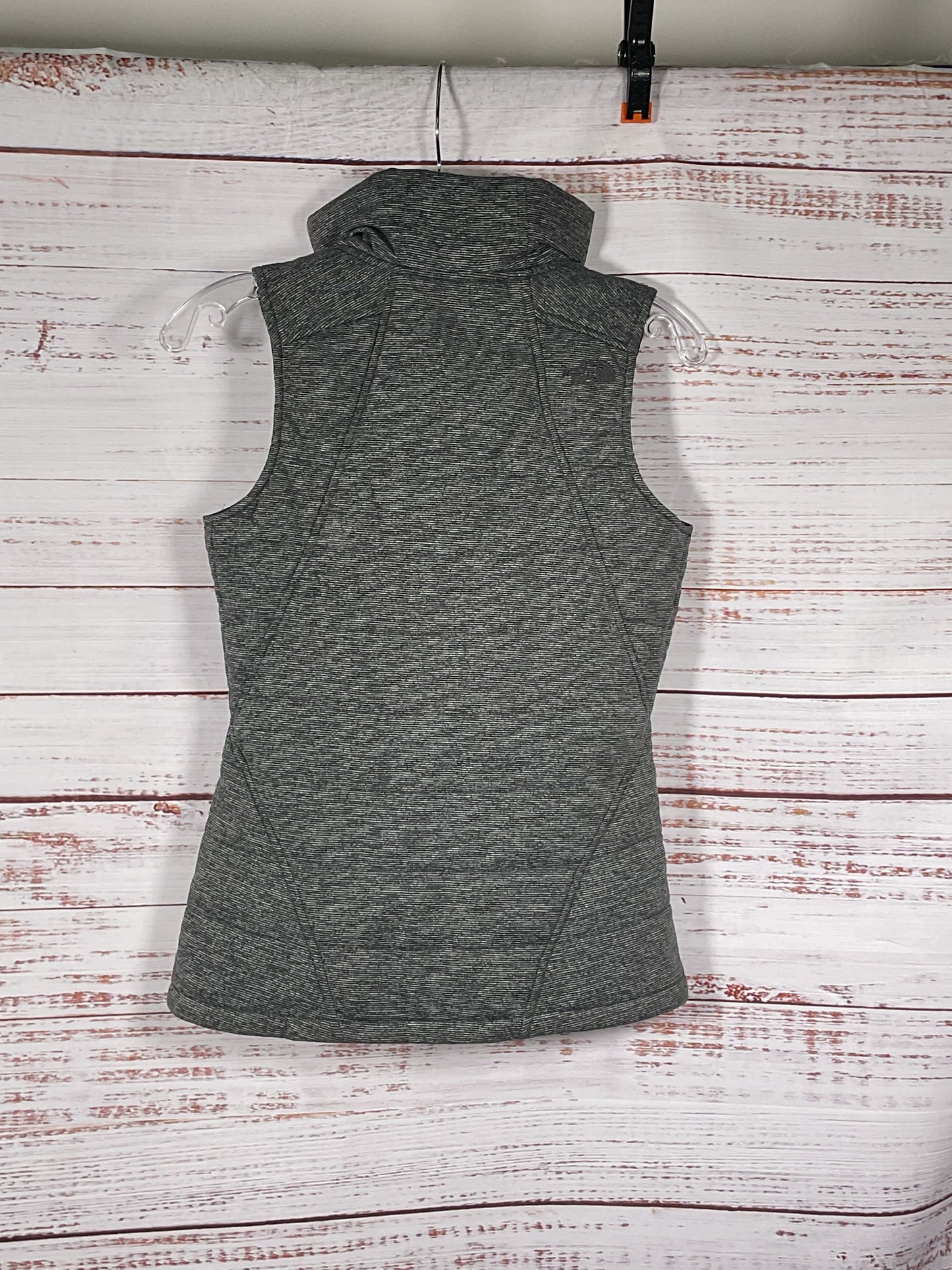 North Face Gray Women's Zip Up Vest - Size XS