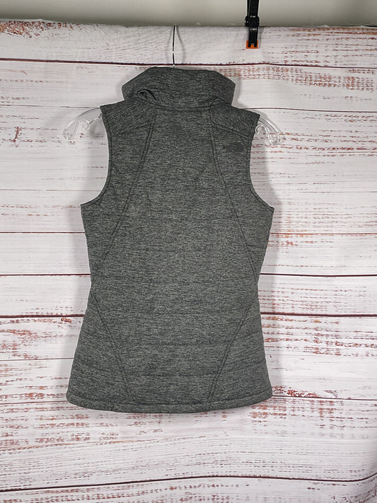 North Face Gray Women's Zip Up Vest - Size XS