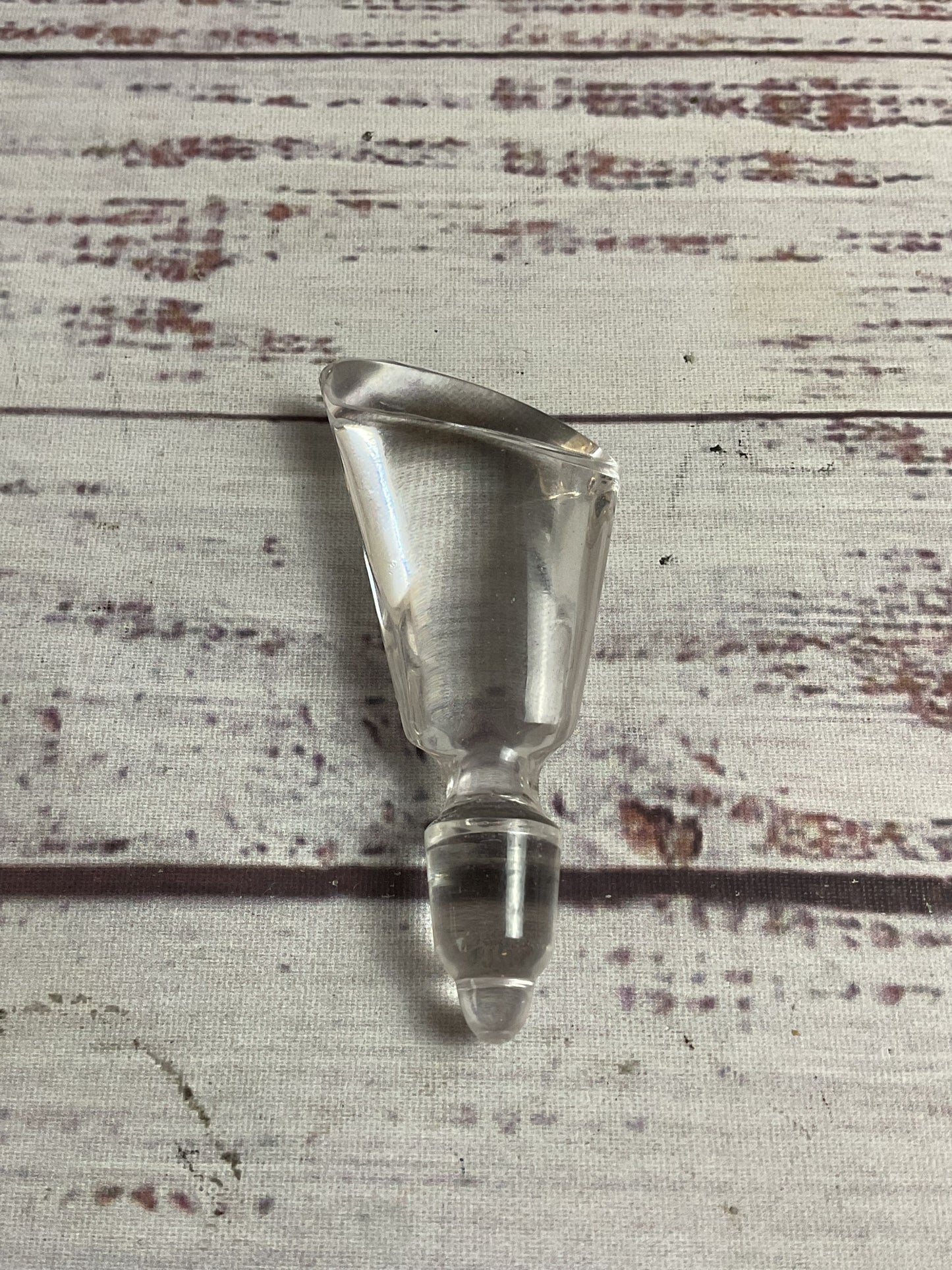 Astral Lead Crystal Perfume Bottle Diamond Shaped