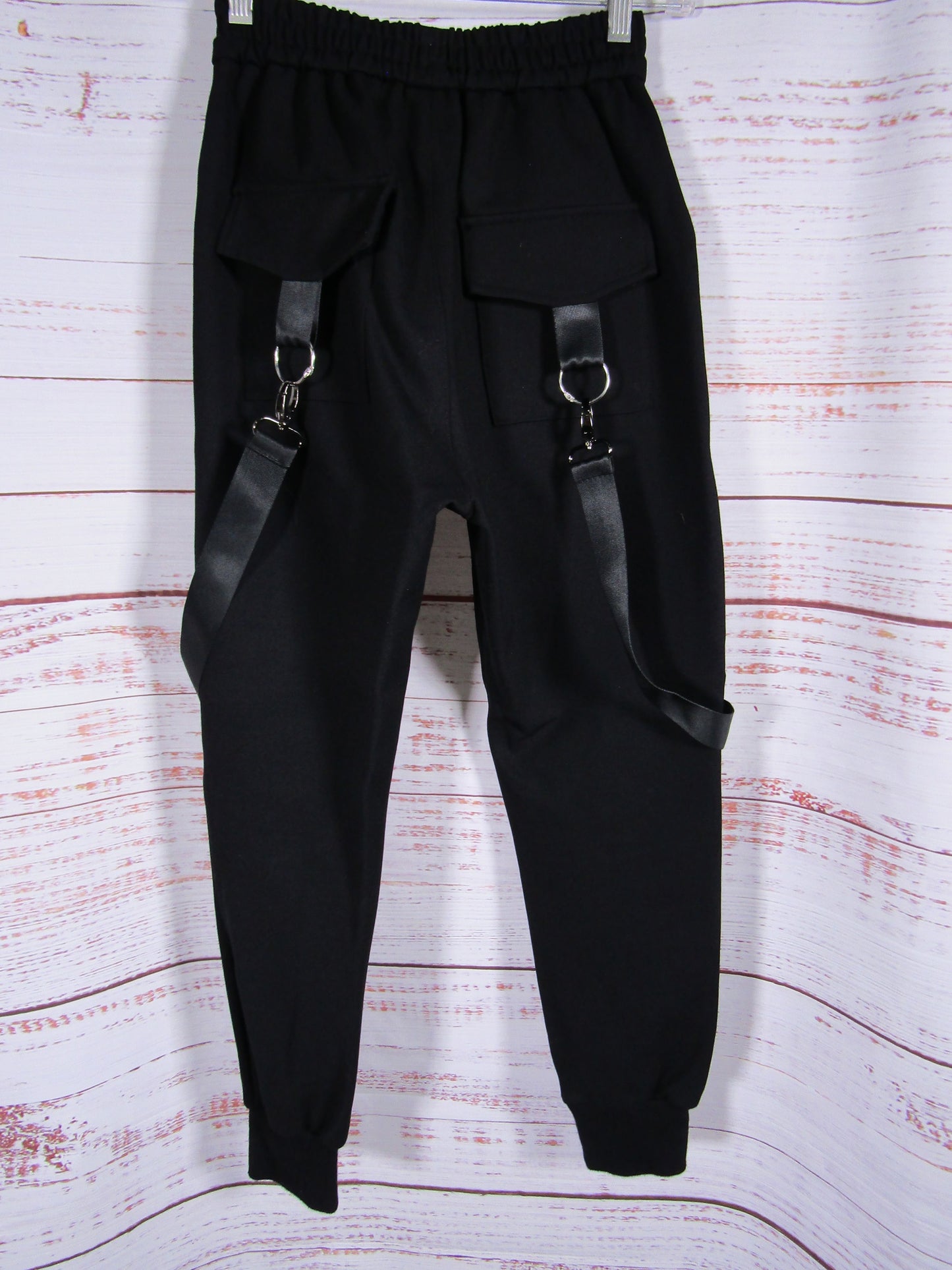 Carmar Women's Black Harness Jogger Pants Size 6