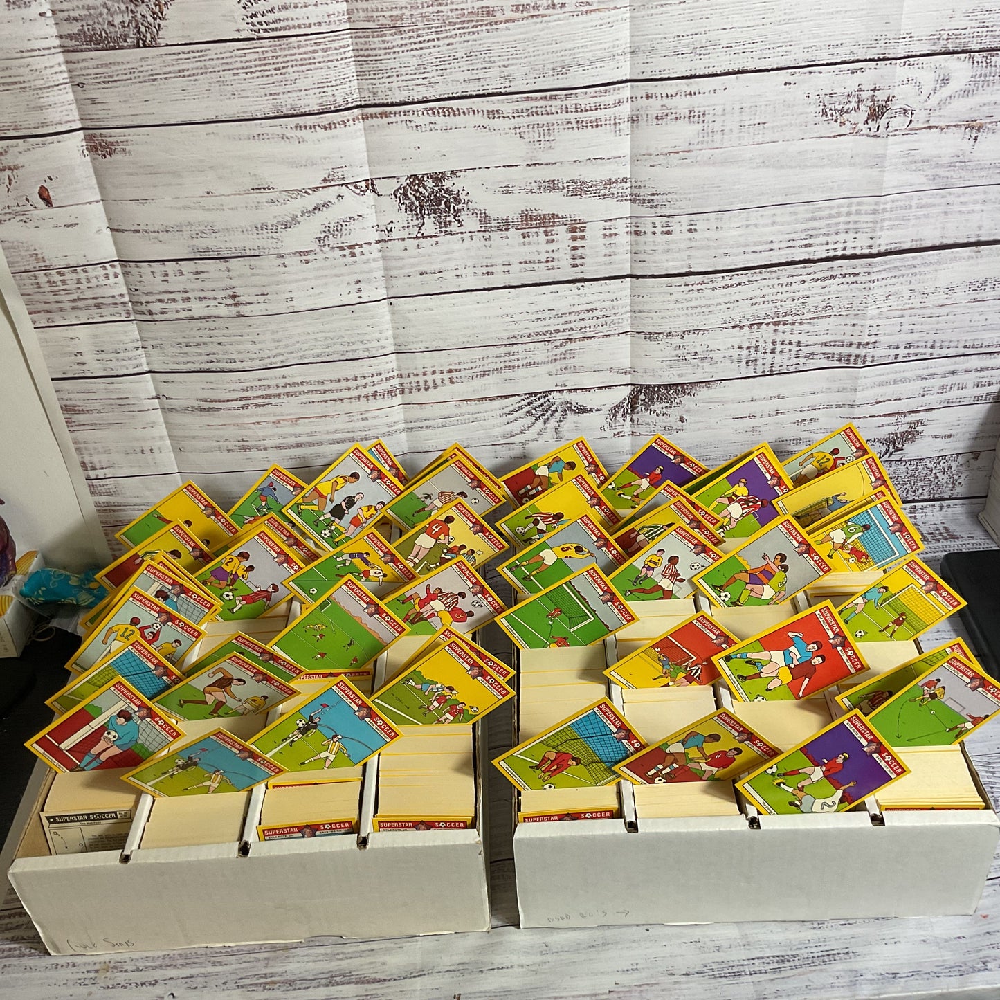 BEL-ART Colonial Bread KYLE ROTE JR. SAYS Soccer Trading Cards- LOT OF 5,500+