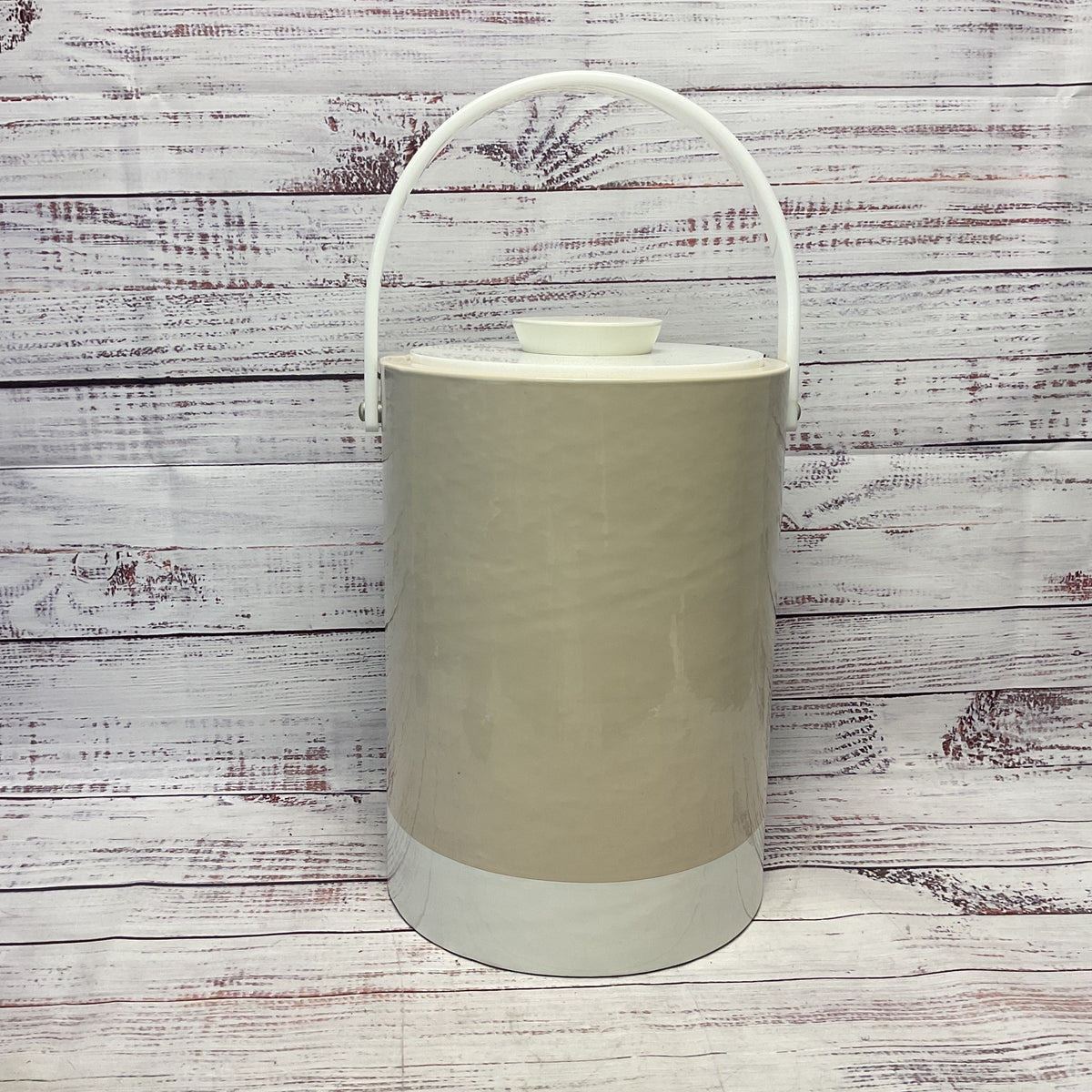 Saks Fifth Avenue Mid Century Ice Bucket Morgan Design 11"x 8"