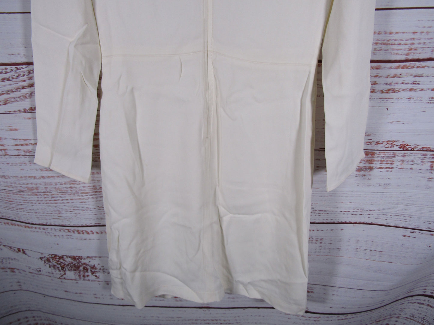 A.L.C. Carter Women's White V-Neck Dress Size 8