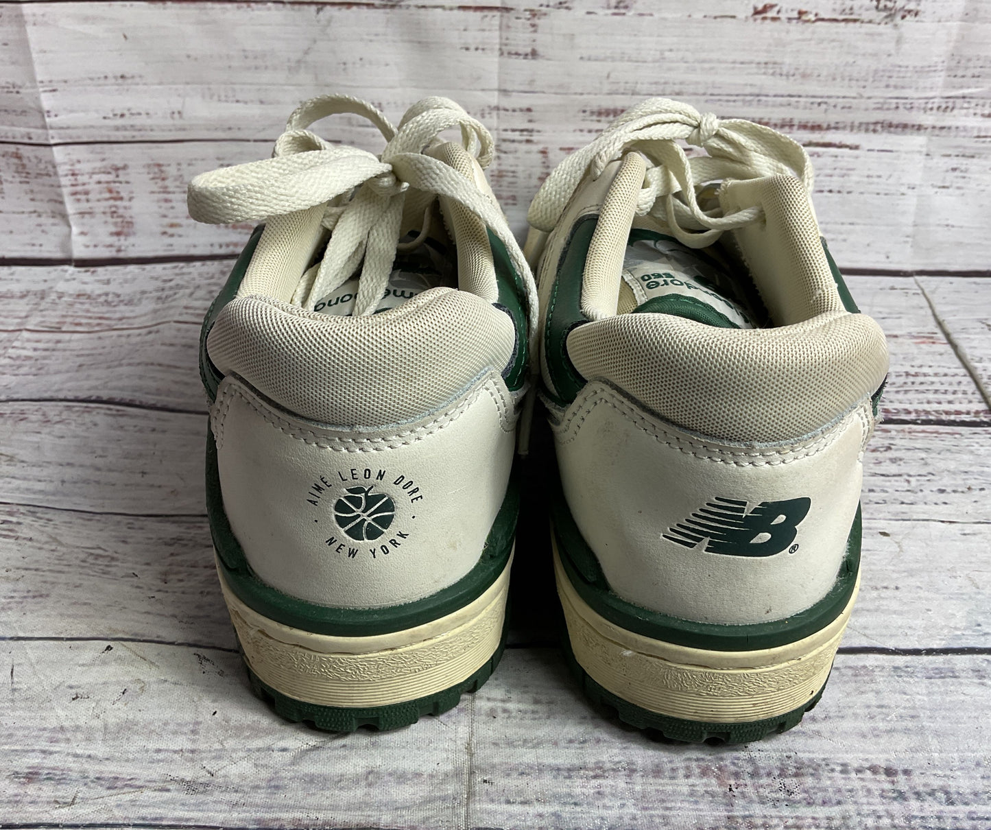 New Balance Aimé Leon Dore 550 Sneakers White Green 5.5