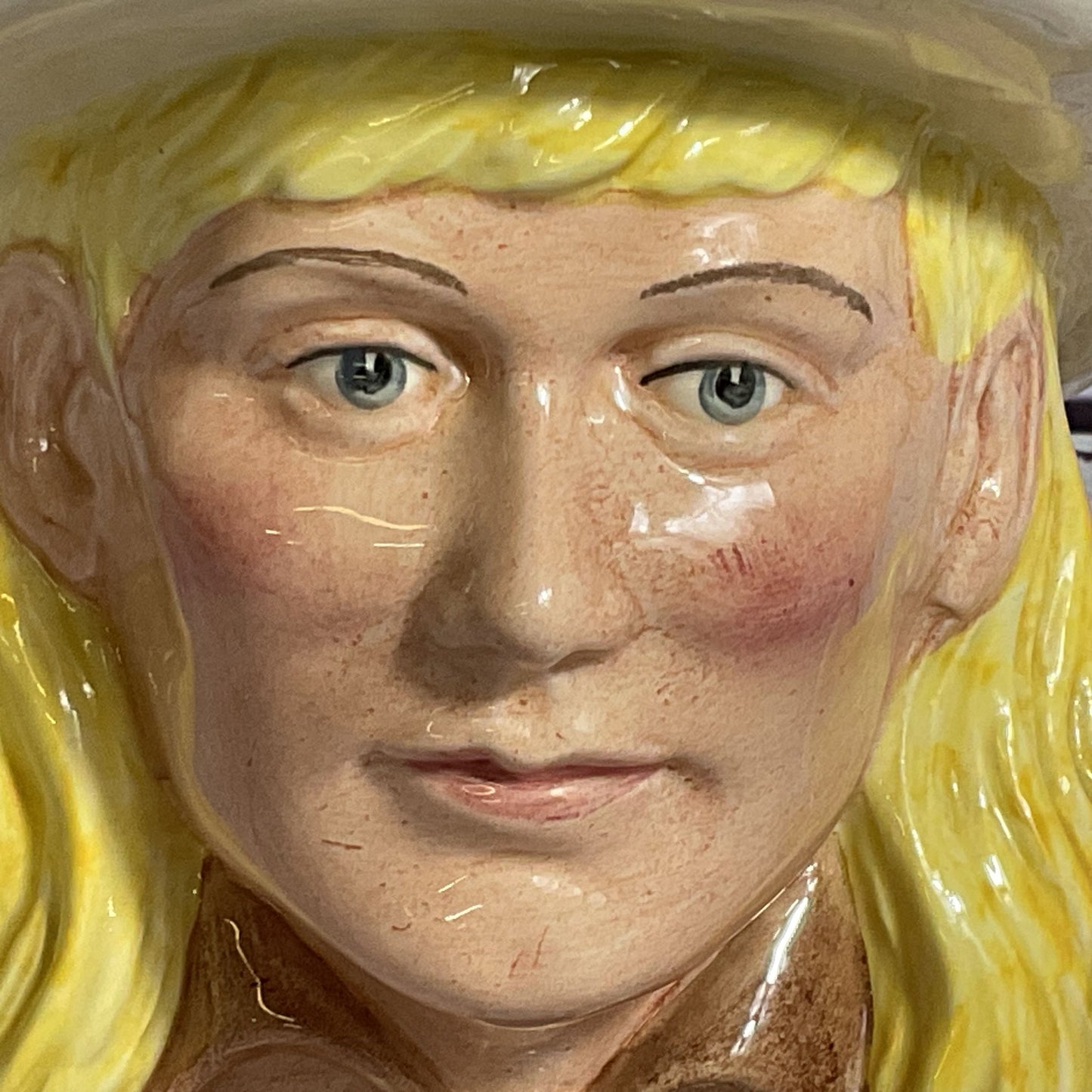 VTG. 1984 ROYAL DOULTON The Wild West ANNIE OAKLEY Mug- 5.5"