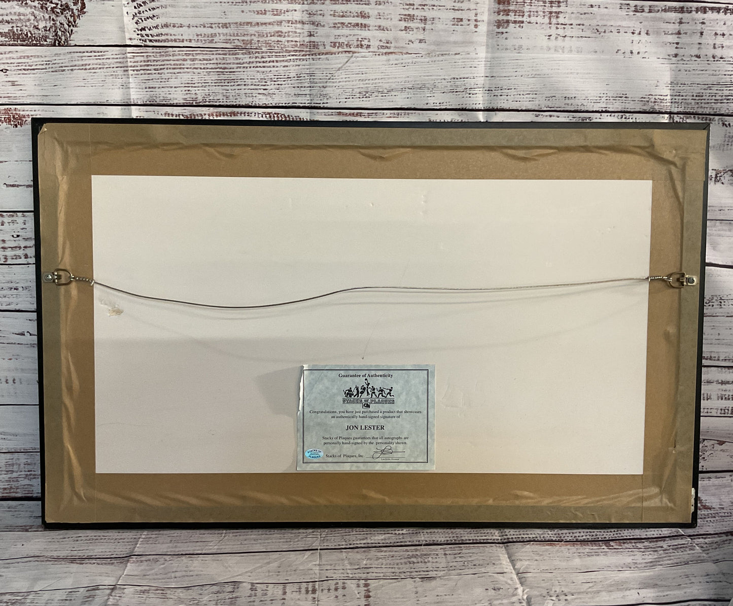 Jon Lester No Hitter Fenway Park May 19 2008 Autographed Picture Framed