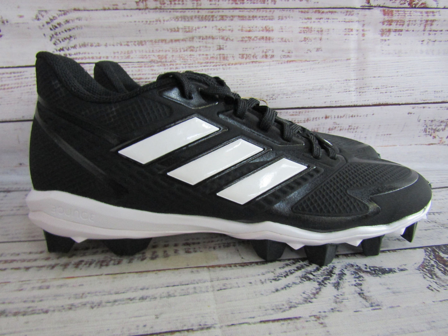 Adidas Icon 8 MD Men's Black Baseball Cleats Size 9 IG9589