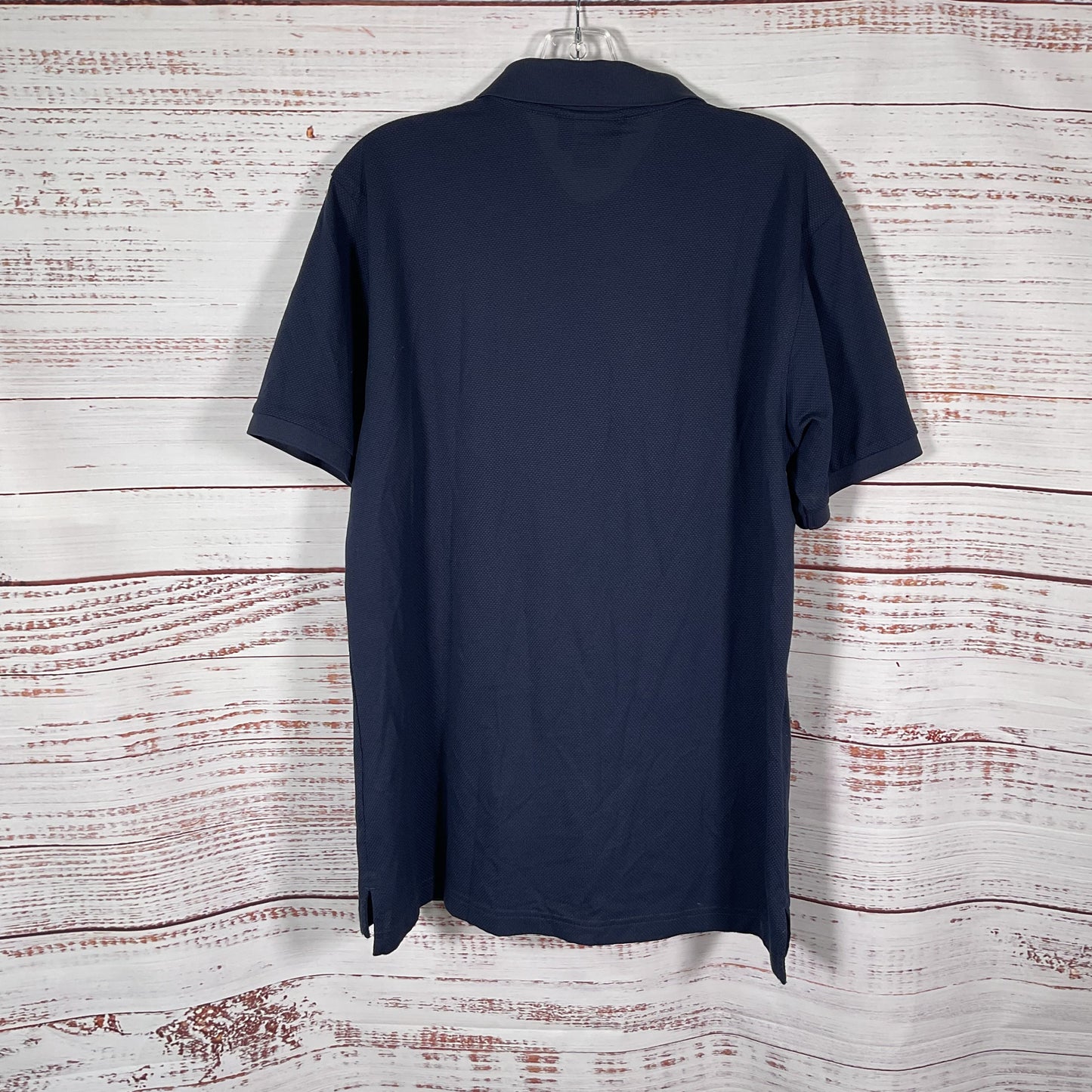Psycho Bunny Navy Blue Pique Polo Shirt - Size 6 - L