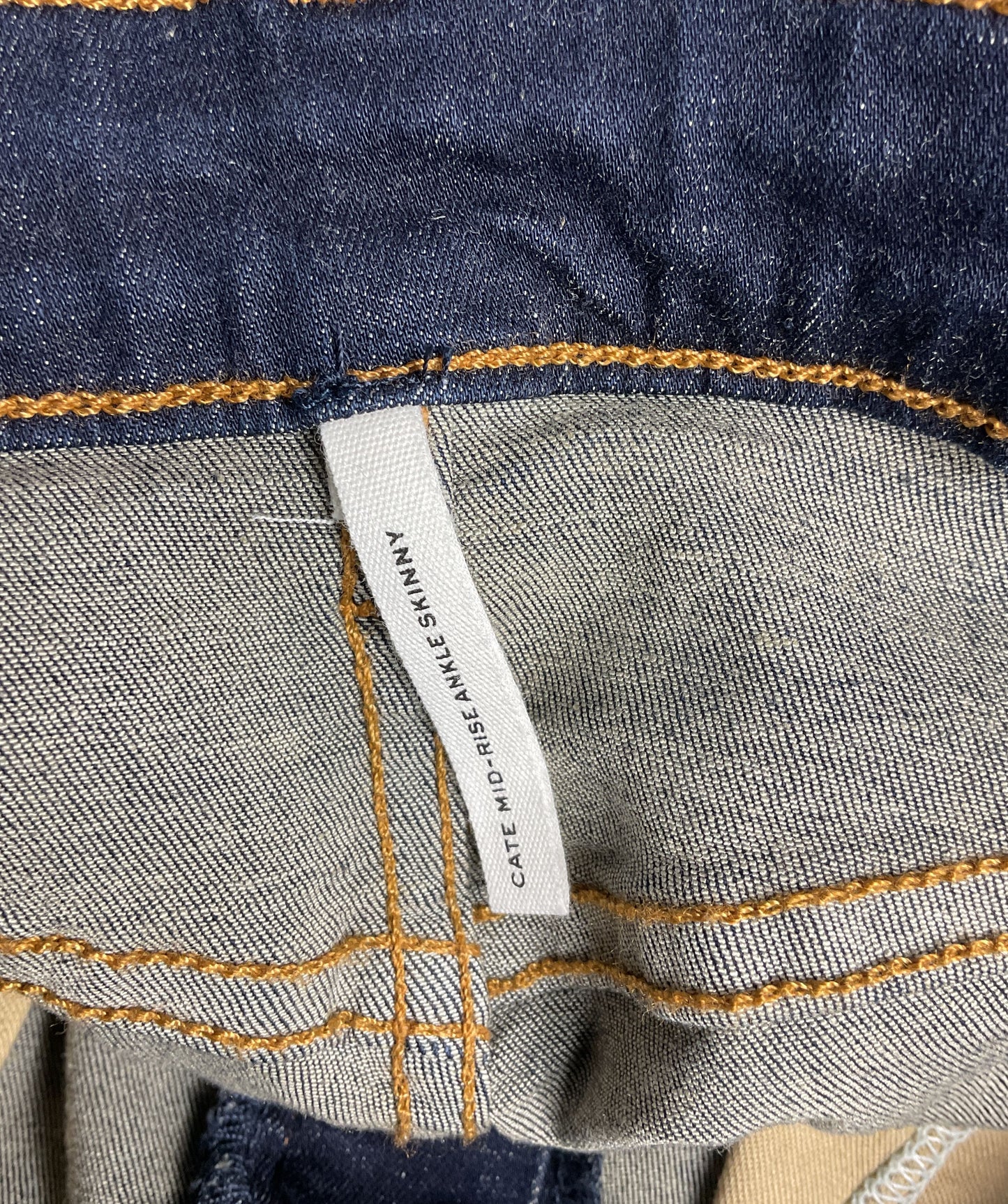 Rag & Bone Cate Mid Rise Ankle Skinny Jeans Blue 30