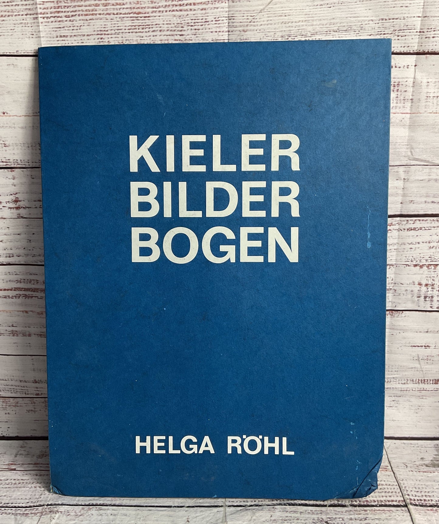 Kieler Bilderbogen Watercolor Art Prints Portfolio by Helga Röhl Signed