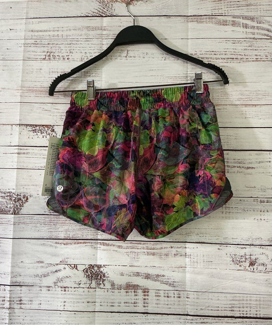 NWT Lululemon Floral Print Shorts Size 6