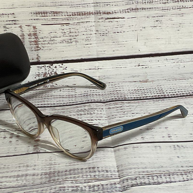COACH HB-6187 Women's Brown Gradient Eyeglasses- 52[ ]18 140 (FRAMES ONLY)