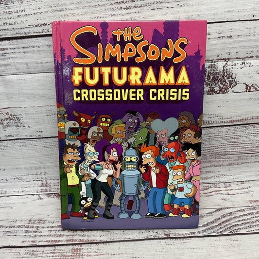 The Simpsons Futurama Crossover Crisis Matt Groening W/ Collectors Comic