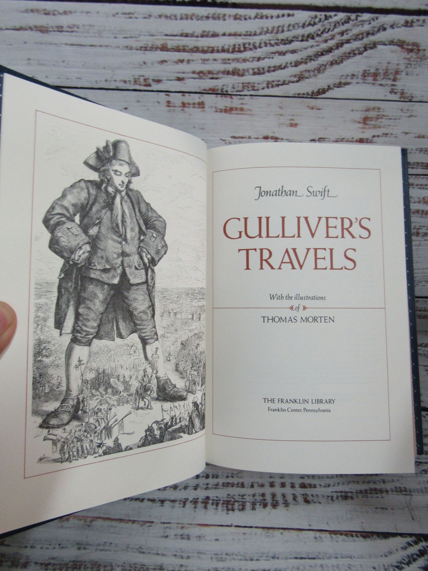 Franklin Library Gulliver's Travels by Jonathan Swift
