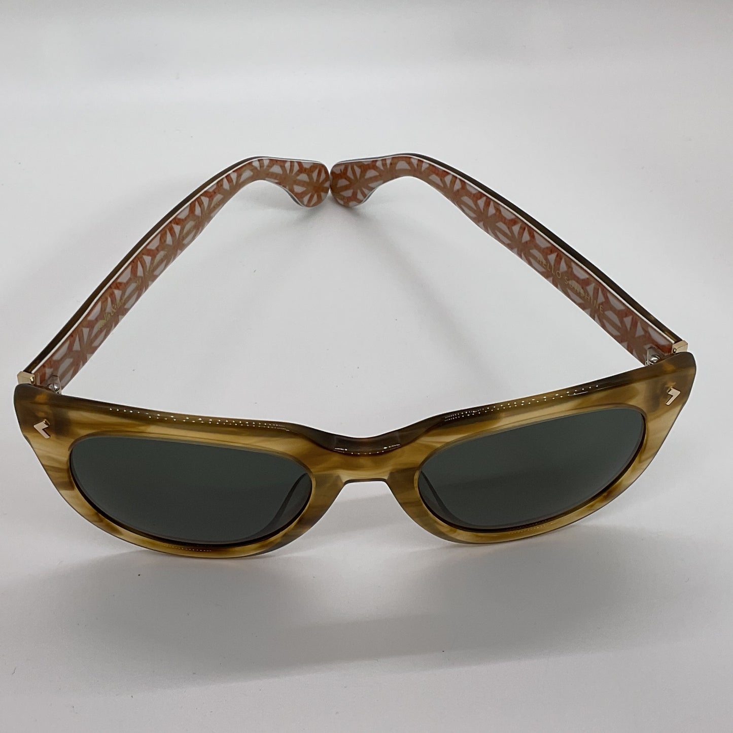 STELLA & DOT Miramar Hello Sunshine Caramel Brown Women's Sunglasses