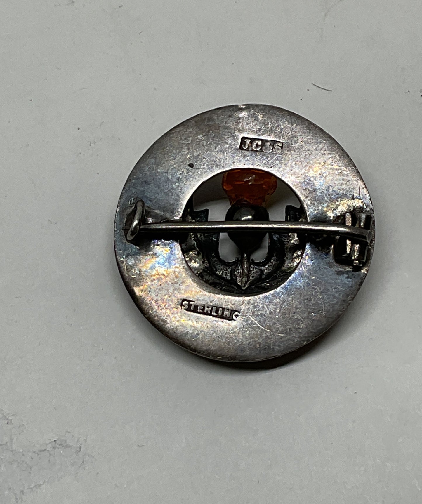 Joseph Cook & Son Sterling Silver Vintage Brooch AS IS