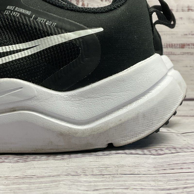 Nike Downshifter 12 Black Athletic Running Sneaker Men's Size 8.5 US