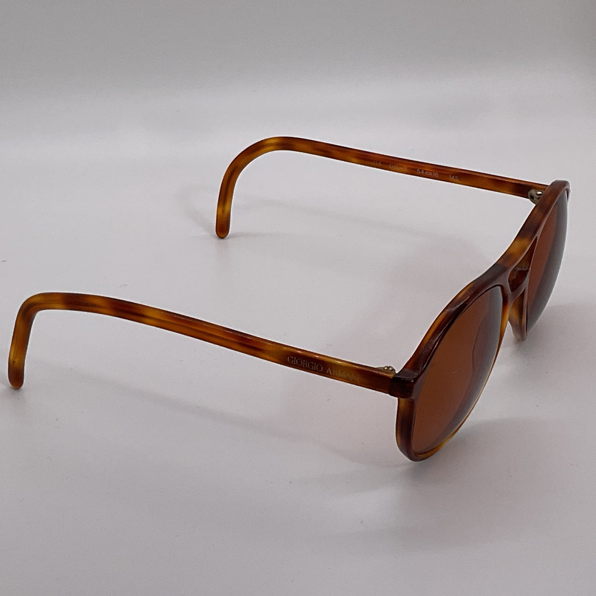 GIORGIO ARMANI 314 015-S Women's Tortoise Sunglasses- 54[ ]18 145 FRAMES ONLY