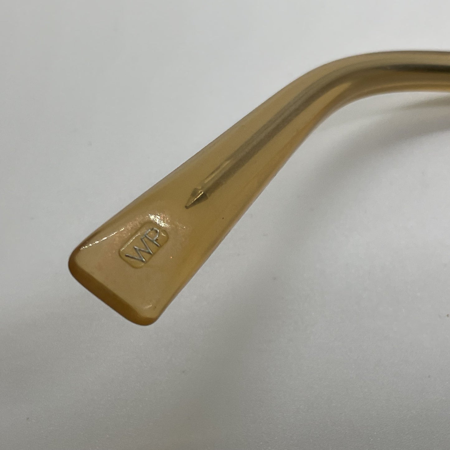VTG. WARBY PARKER Alston Clear Tan Oversized Eyeglasses- 55[ ]15 140 FRAMES ONLY