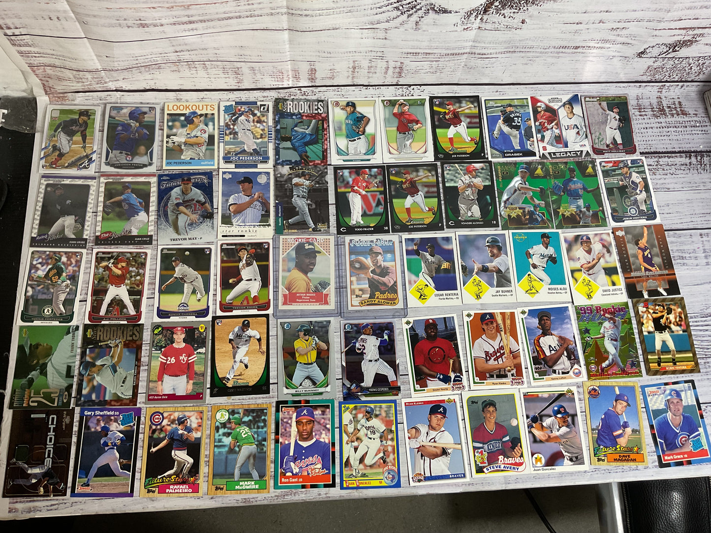 750+ MIXED LOT of Rookie Draft Bowman Chrome Heritage, Prospect Baseball Cards