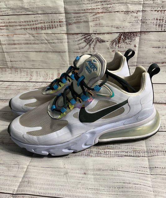 Nike Air Max 270 React Amethyst Tint Off Noir Blue Hero Women's 9.5 CT1613-500