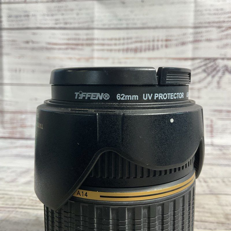 Tamron Aspherical LD XR Di II Black Camera Zoom Lens w/ Tiffen UV Protector