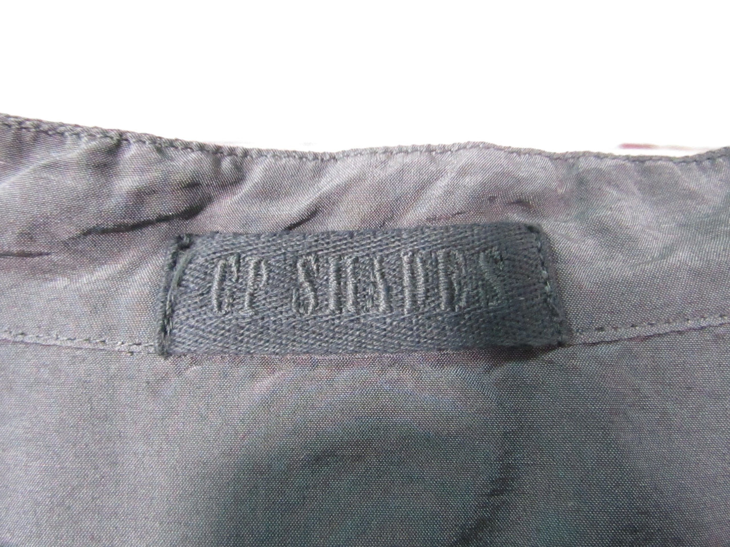 CP Shades Women's Gray V-Neck Tunic Blouse Size S