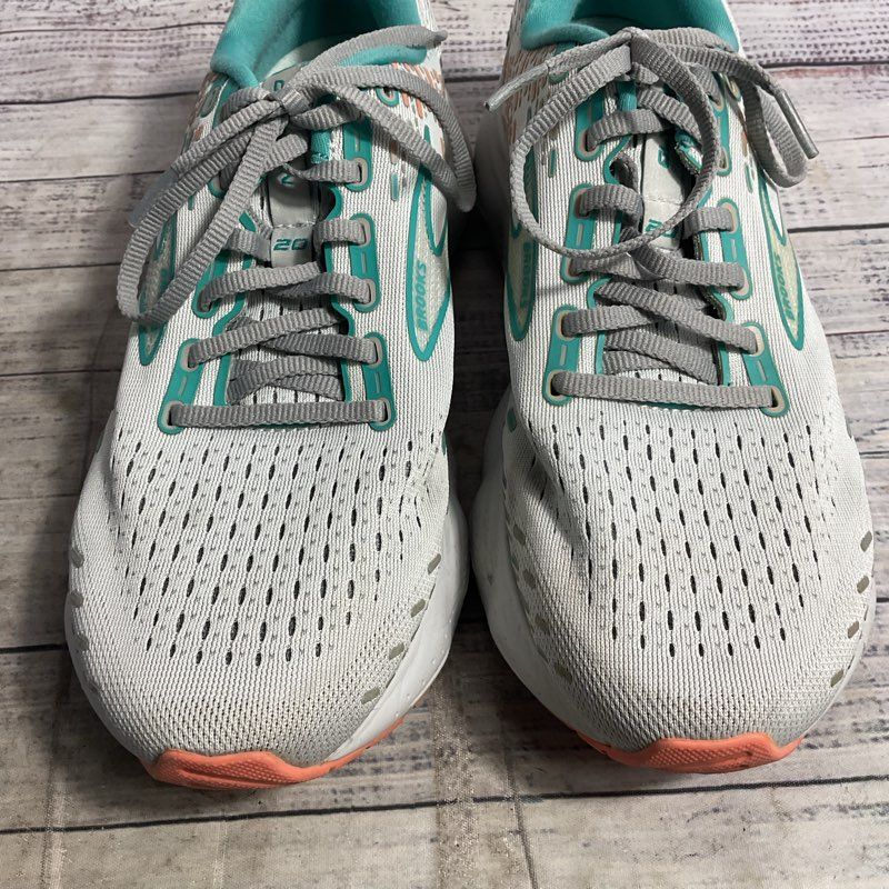 Brooks Glycerin 20 Grey Mesh Running Sneaker Women's Size 10 US
