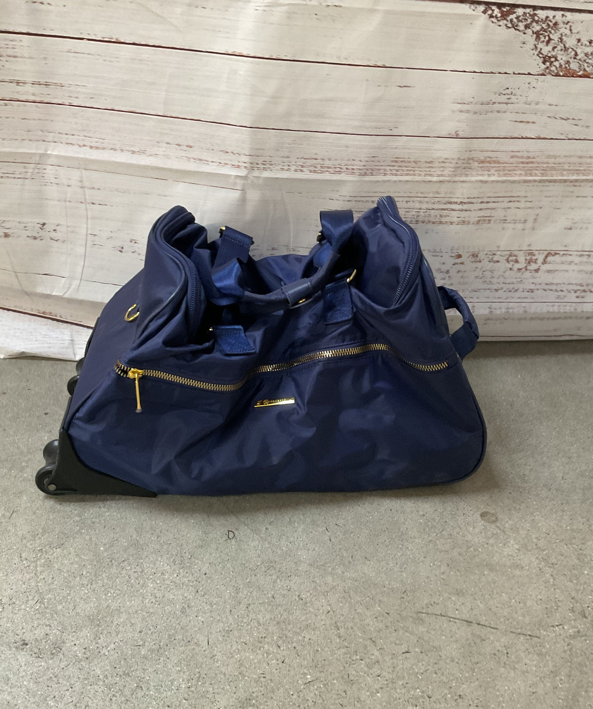 Joy Mangano Wheeled Carry On Duffel Bag