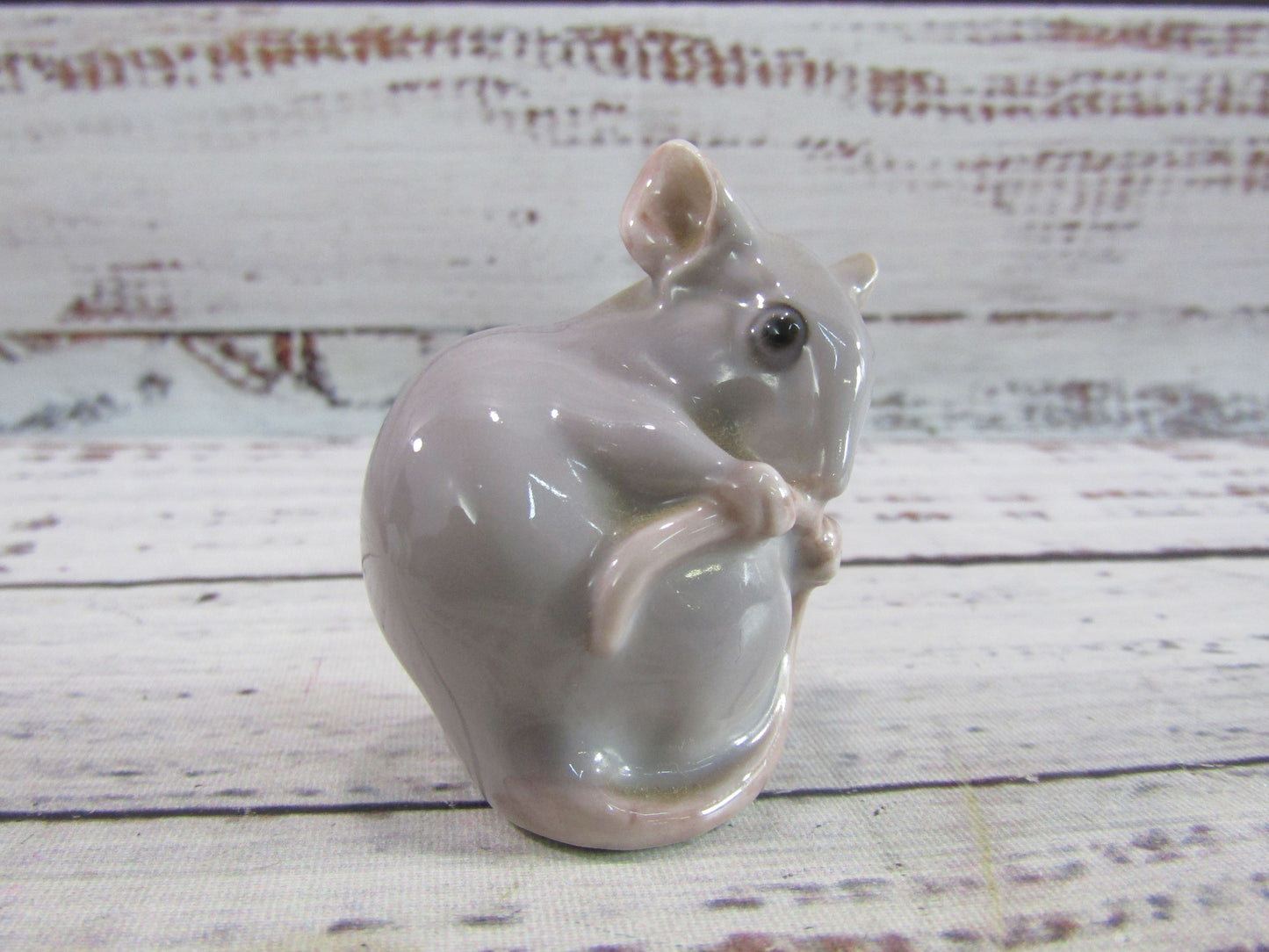 Bing & Grondahl Gray Mouse Porcelain Figurine 1801