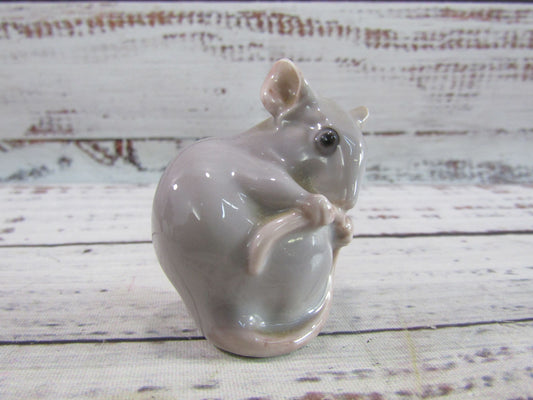 Bing & Grondahl Gray Mouse Porcelain Figurine 1801