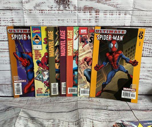 Marvel Comics Spiderman Lot of 7 Comic Books