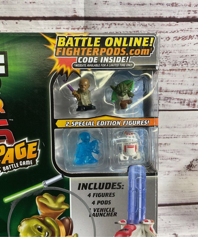 New Star Wars Fighter Pods Rampage Battle Game Republic Gunship Pack Signed
