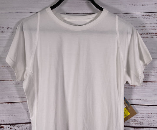 Columbia Silver Ridge Women's White Short Sleeve T-Shirt Size M