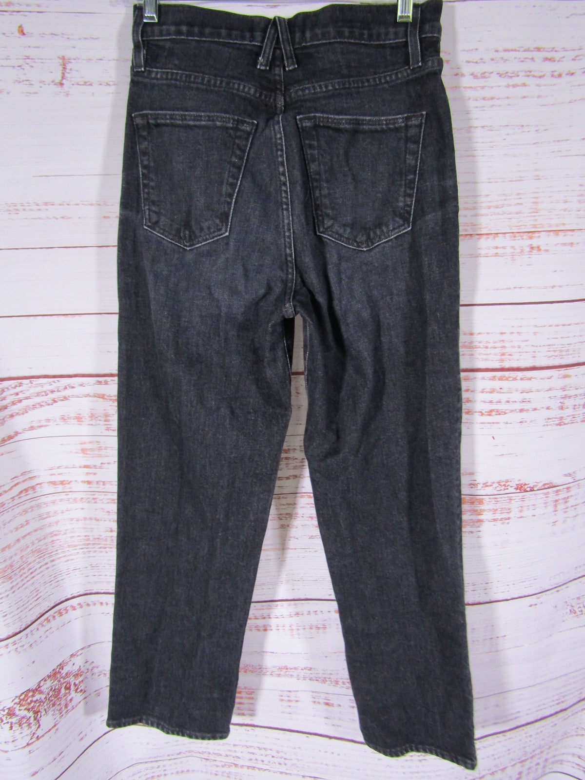 Slvrlake Denim London Crop Women's Black Cotton Blend Jeans Size 26