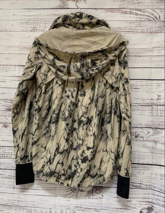 Women's Lululemon Black/Beige Jacket w/hood Size XS/S
