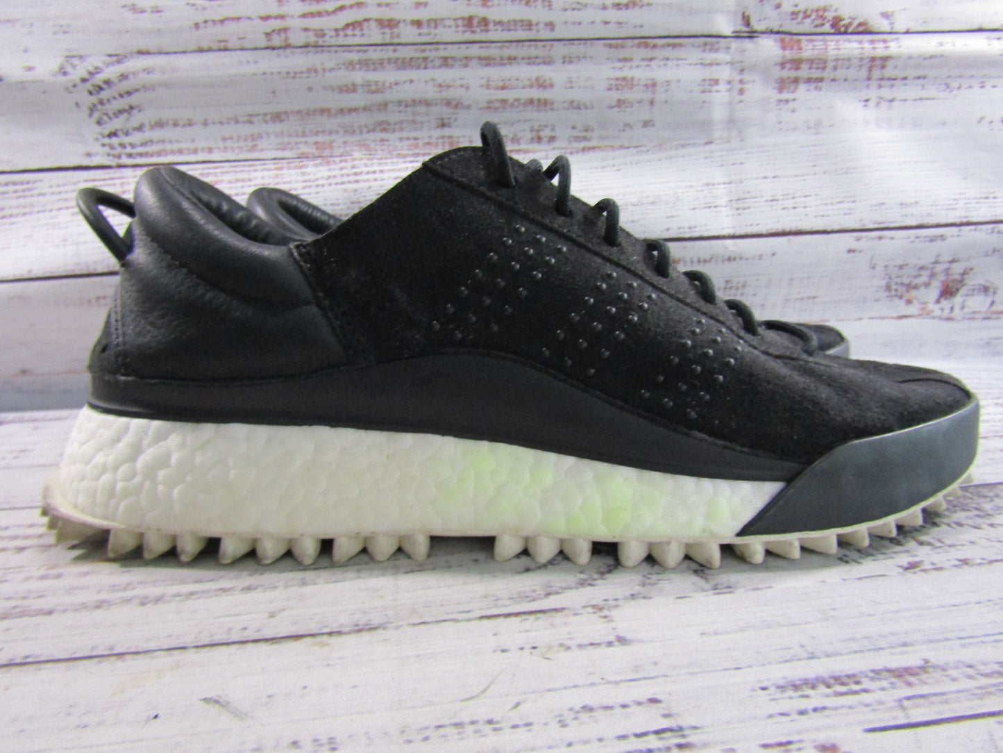 Adidas x Alexander Wang Hike Low Men's Black Sneakers Size 10 AC6839