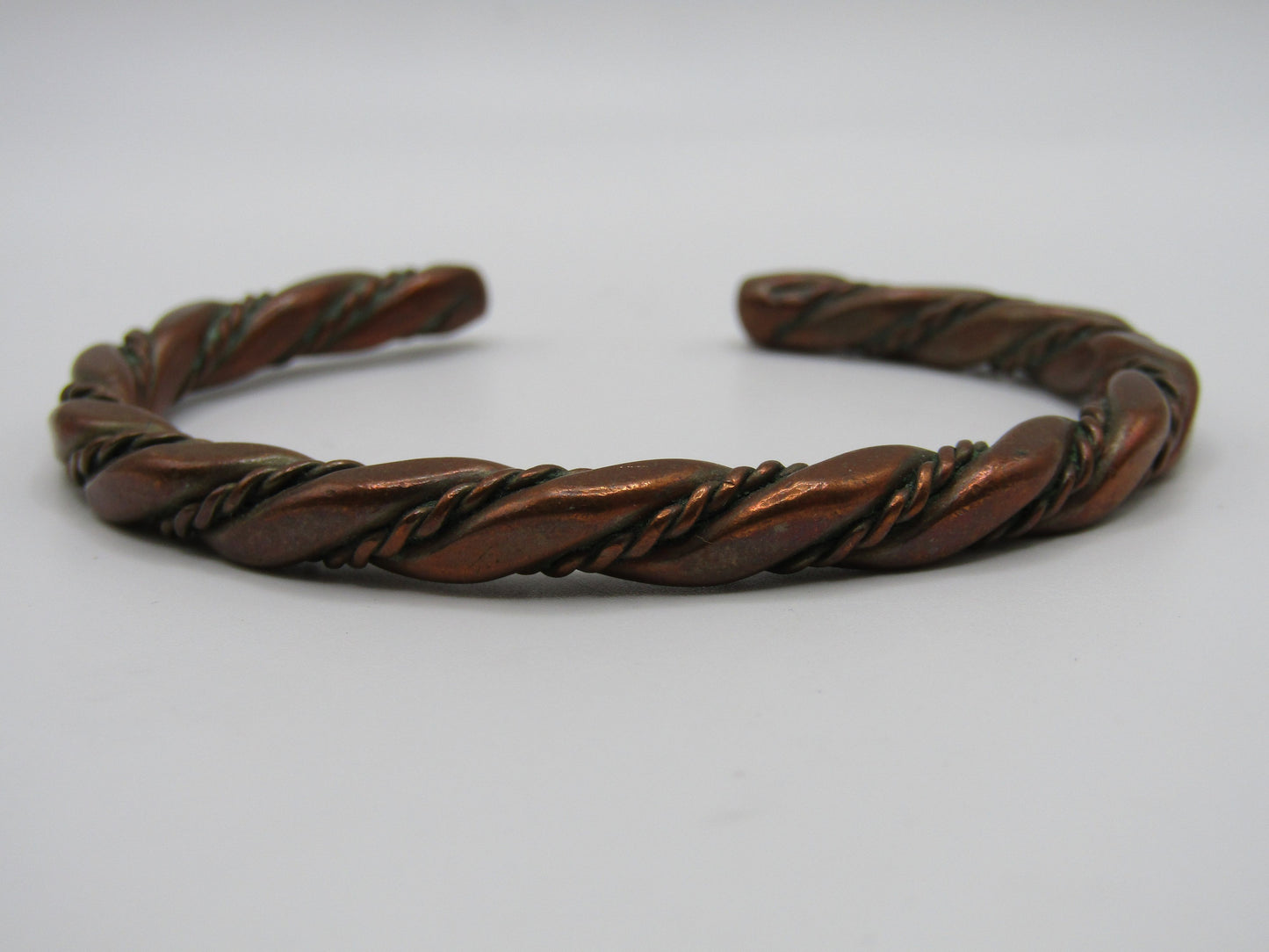 Set of 2 Copper Cuff Bracelet
