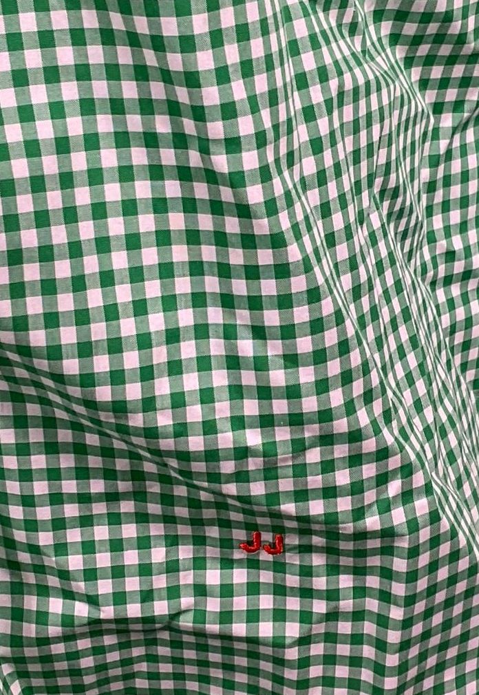 Liberty Shirt Co Gingham Long Sleeve Shirt Green